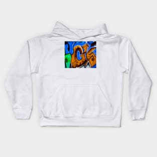 graffiti fantastic pattern on almost all products Kids Hoodie